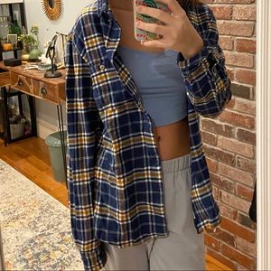 Denim & Flower Flannel